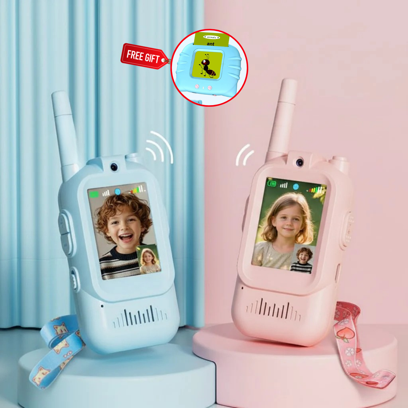 Playwise-VIP Kids Video Walkie Talkies