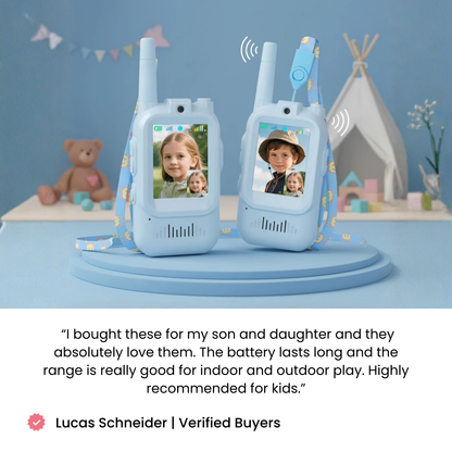 Playwise-VIP Kids Video Walkie Talkies