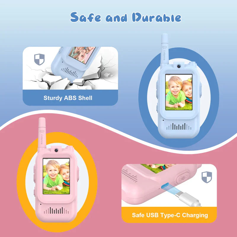Playwise-VIP Kids Video Walkie Talkies