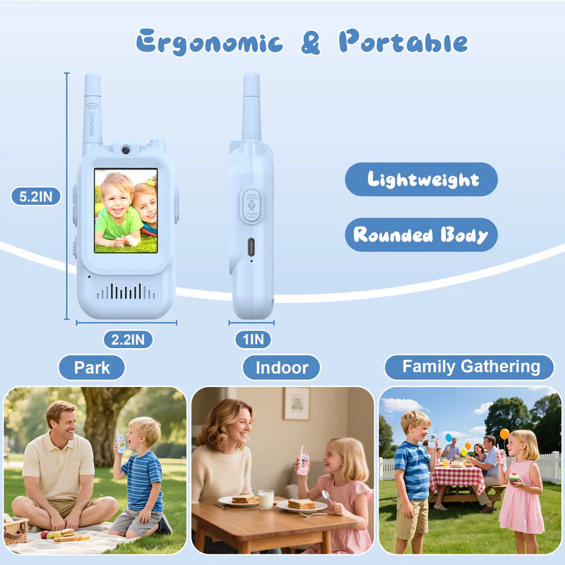 Playwise-VIP Kids Video Walkie Talkies