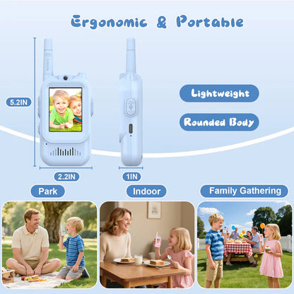 Playwise-VIP Kids Video Walkie Talkies