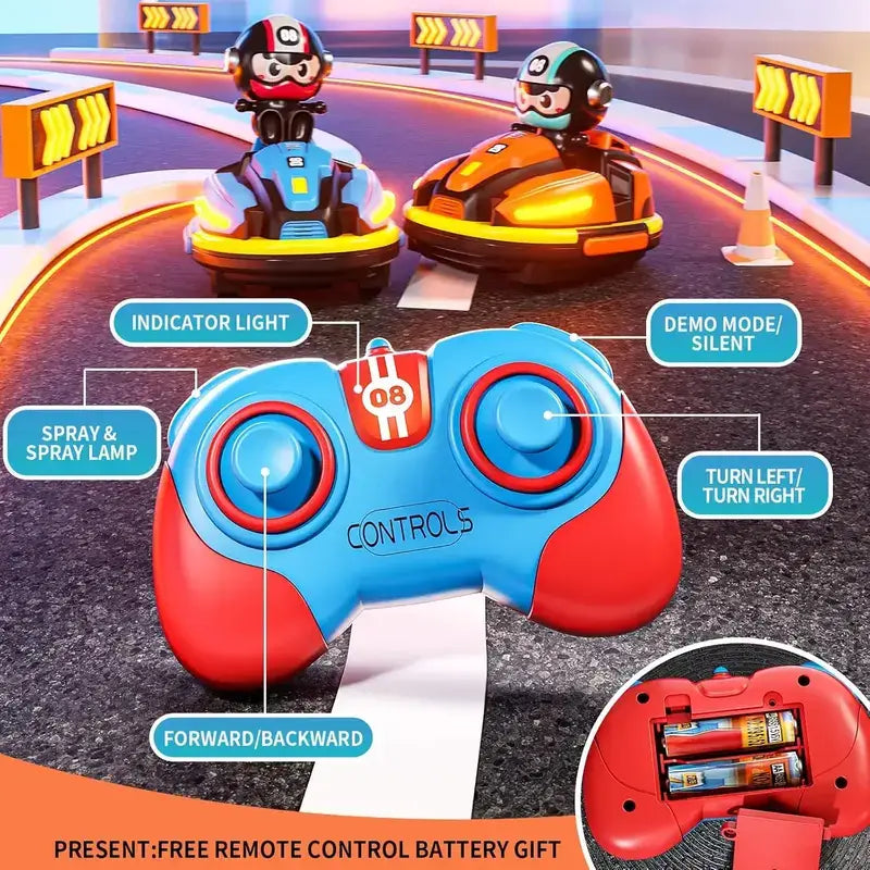 Playwise-VIP RC Bumper Battle Cars